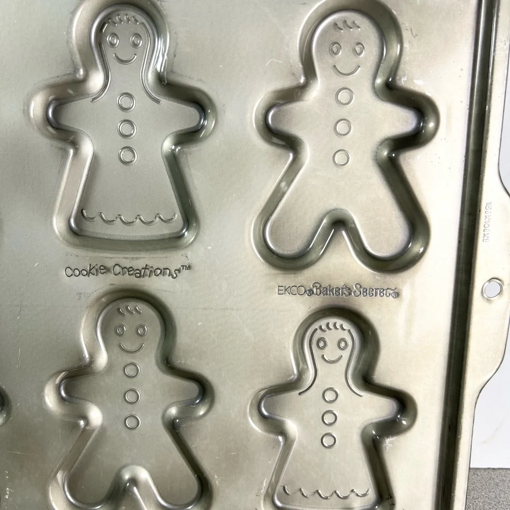 Vintage‎ EKCO Nestle Tollhouse Baker’s Secret Gingerbread Cookie Baking Tray